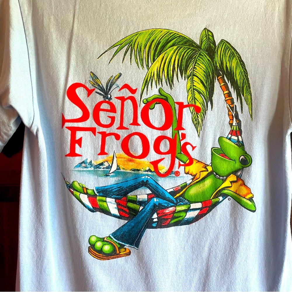 Senor Frogs Blue